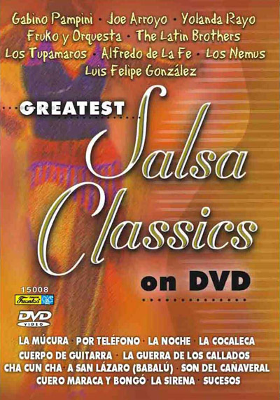15008 - Greatest Salsa Classics on DVD - Various